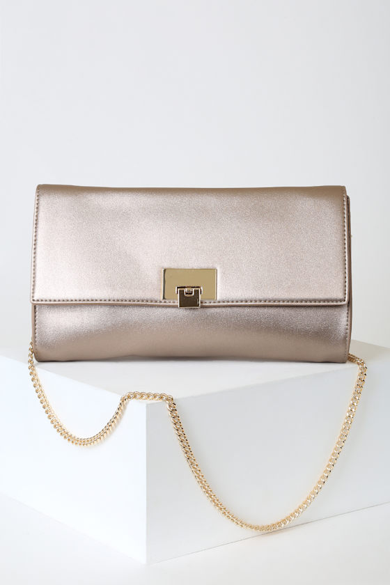 Chamise Rose Gold Clutch 2