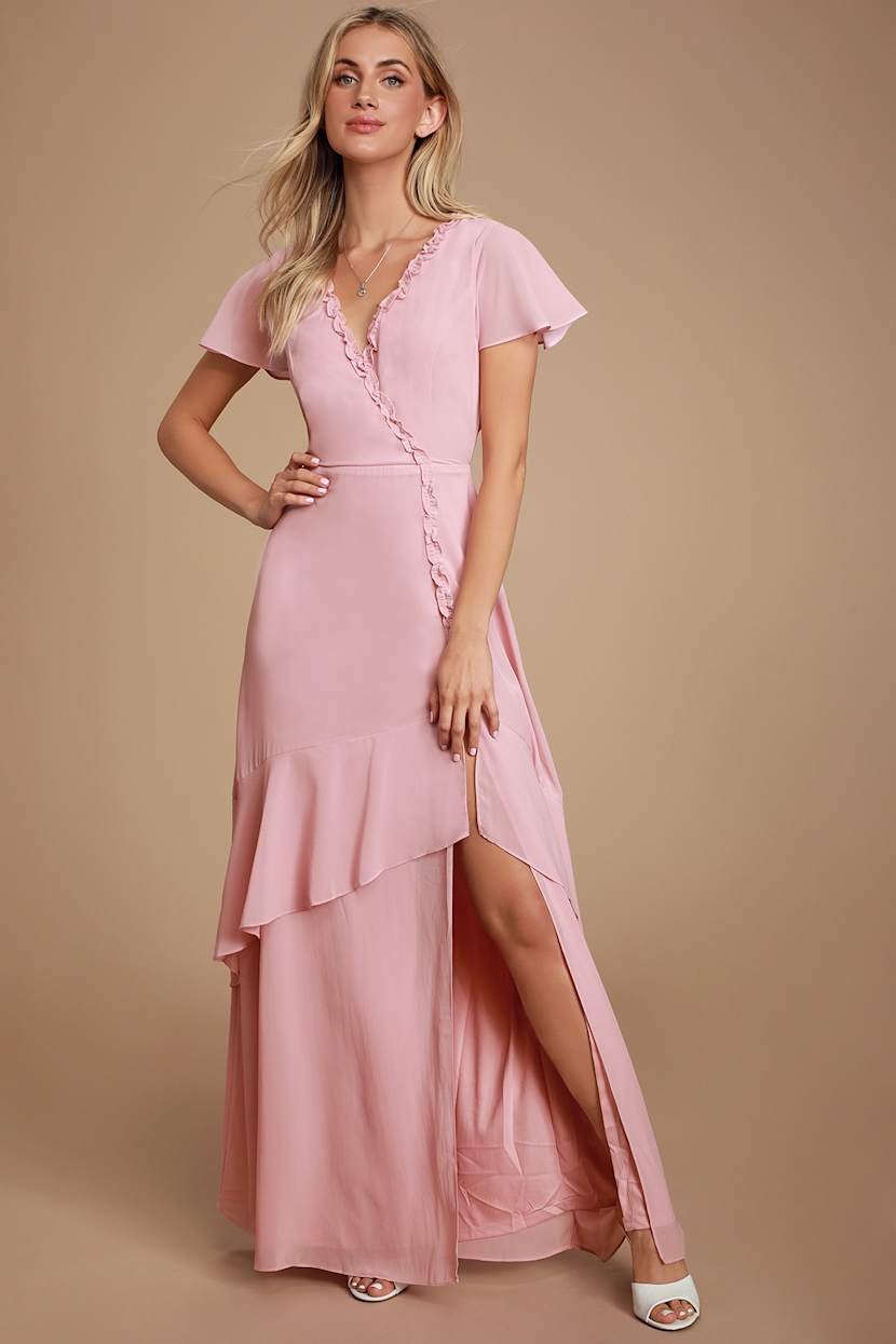 chinese dress ladies Marseille Embossed Maxi Dress