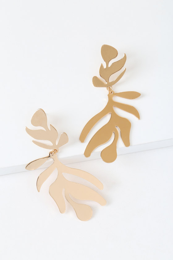 Island Vibes Gold Earrings