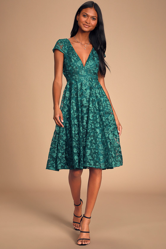 lulus emerald green