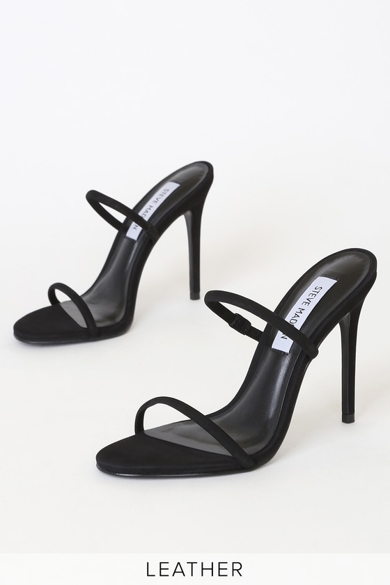 steve madden black heels