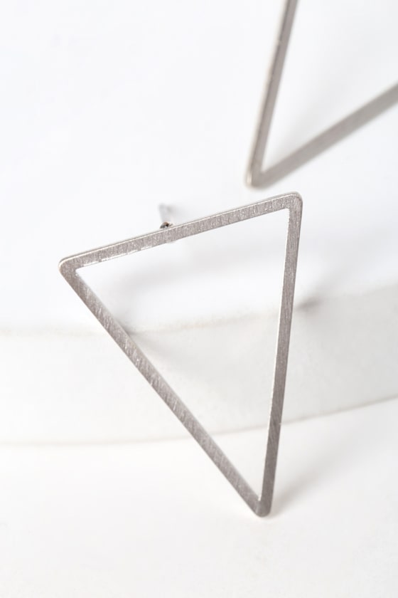 Tessellate Silver Earrings 5