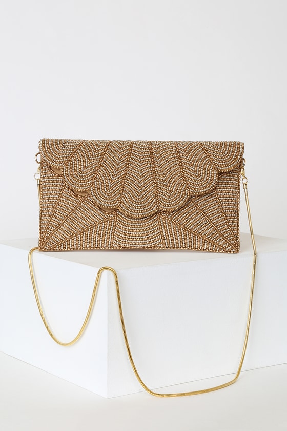 Beaded sales envelope clutch