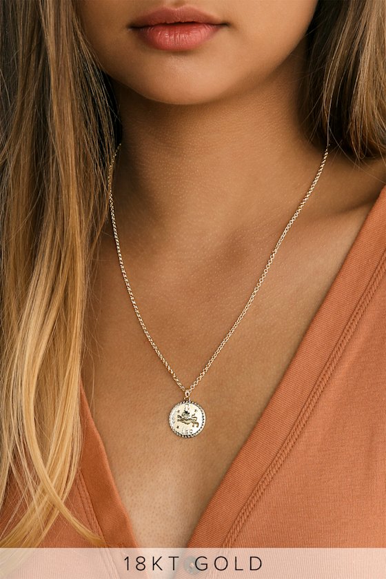Cute Astrology Necklace - Leo Necklace 