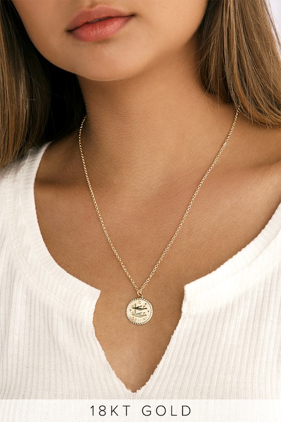 Cute Astrology Necklace - Gemini 