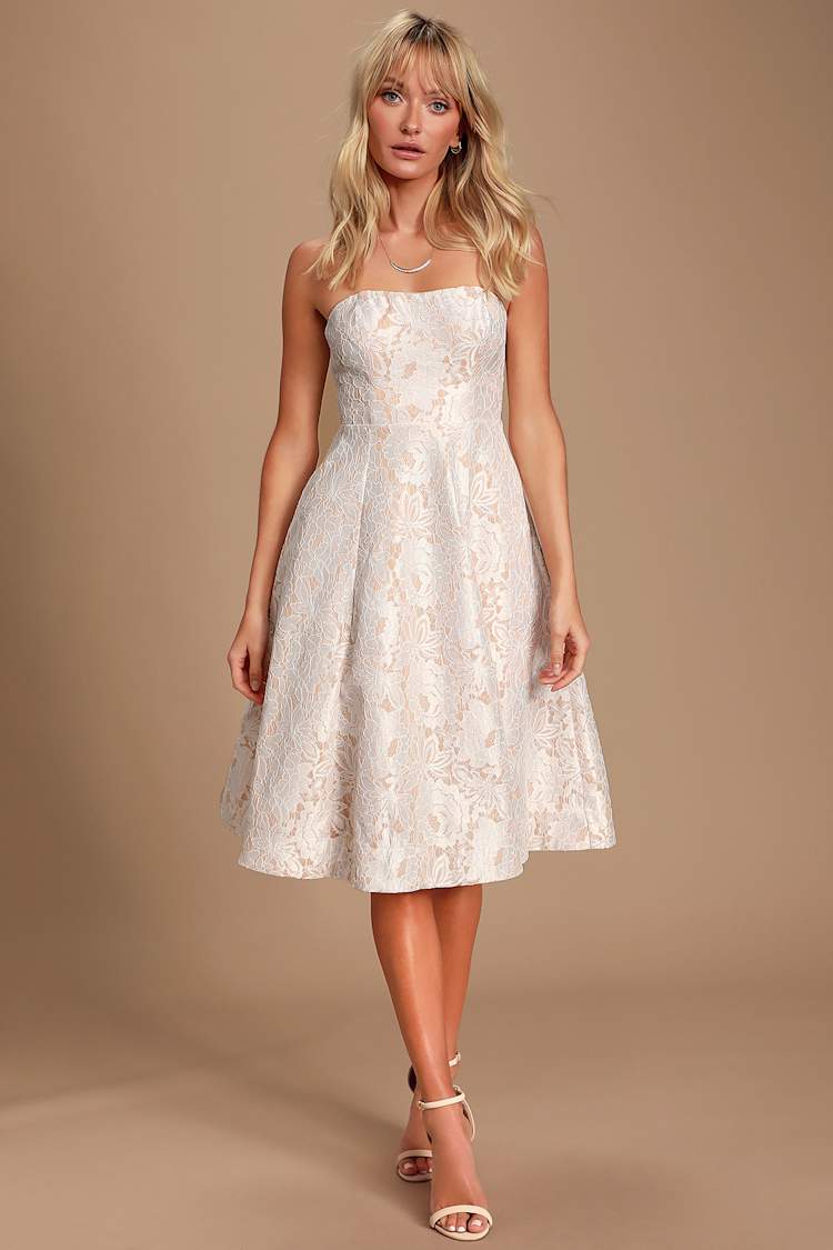 puff sleeve pink dress Long Formal with Short Sleeves neckline adds a touch YGroup_EL242 Knee Length Yellow Formal color:Black