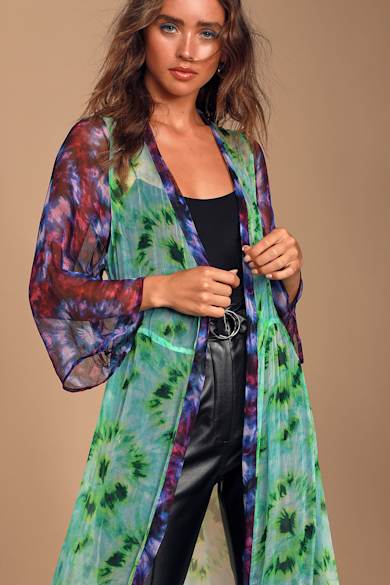 Womens Floral Chiffon Kimono Cardigan Blouse Beach Cover Up White Cb183nd5tit