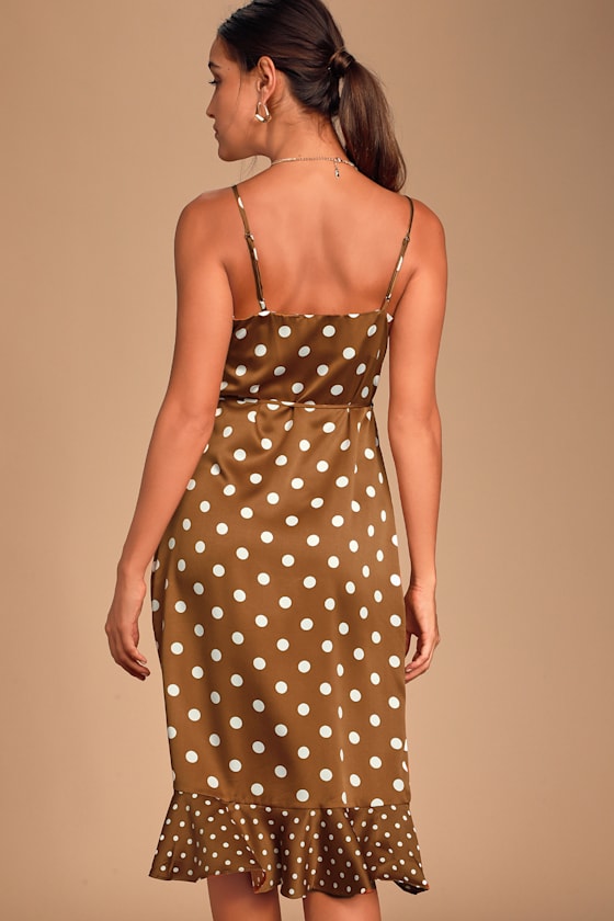 ロージールーチェ Brown Petals Dress Frankie Bow Mini Dress – Untamed Petals