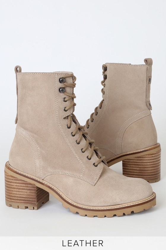 mid calf lace up combat boots