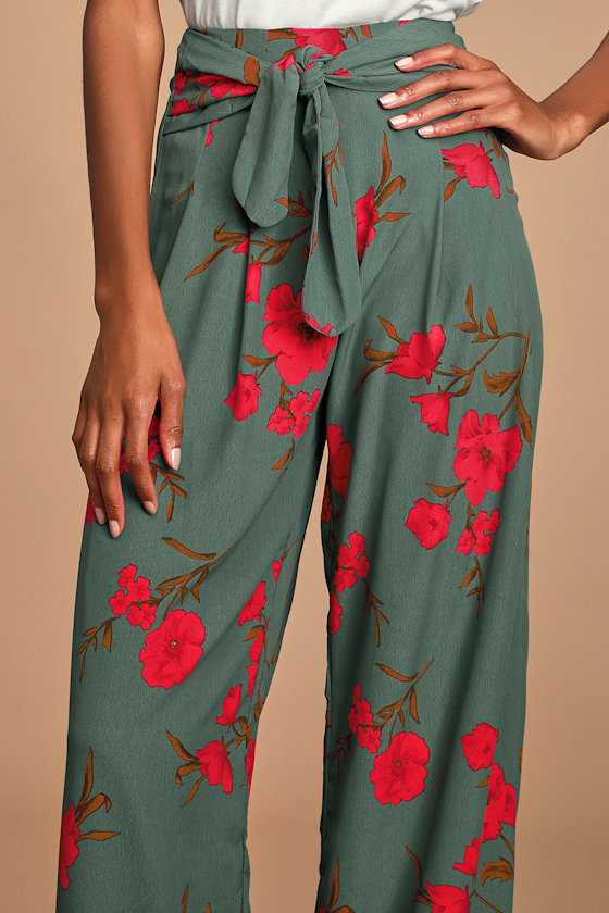 【BAON】Pitchen Strap Flower Terry Wide Pants The Zephyra Flare Pants in Terry – Suzie Kondi