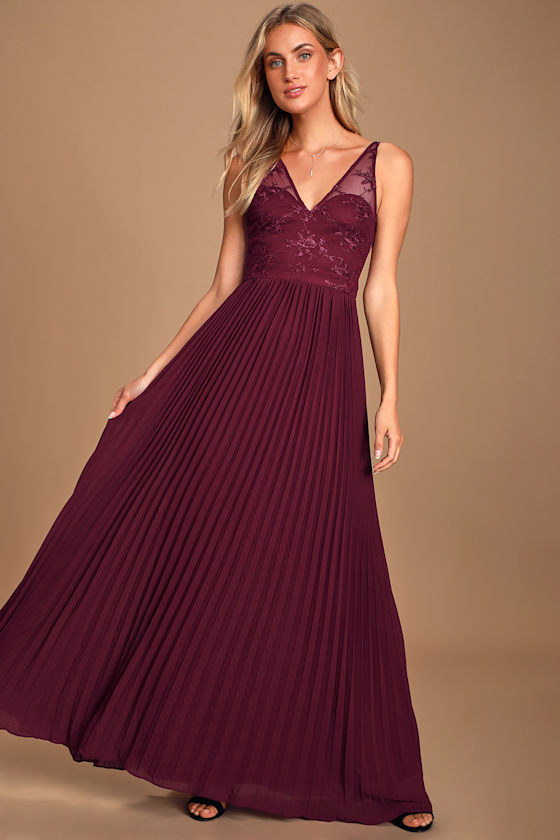 red dresses with corset Juliet Bandeau Ruffled Tiered Mini Dress in Berry Size:6XLarge Rich Blue Flowy Maxi stretch_Mid Stretch