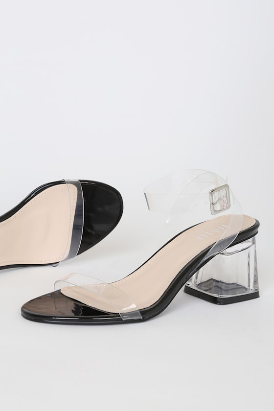 black patent clear court