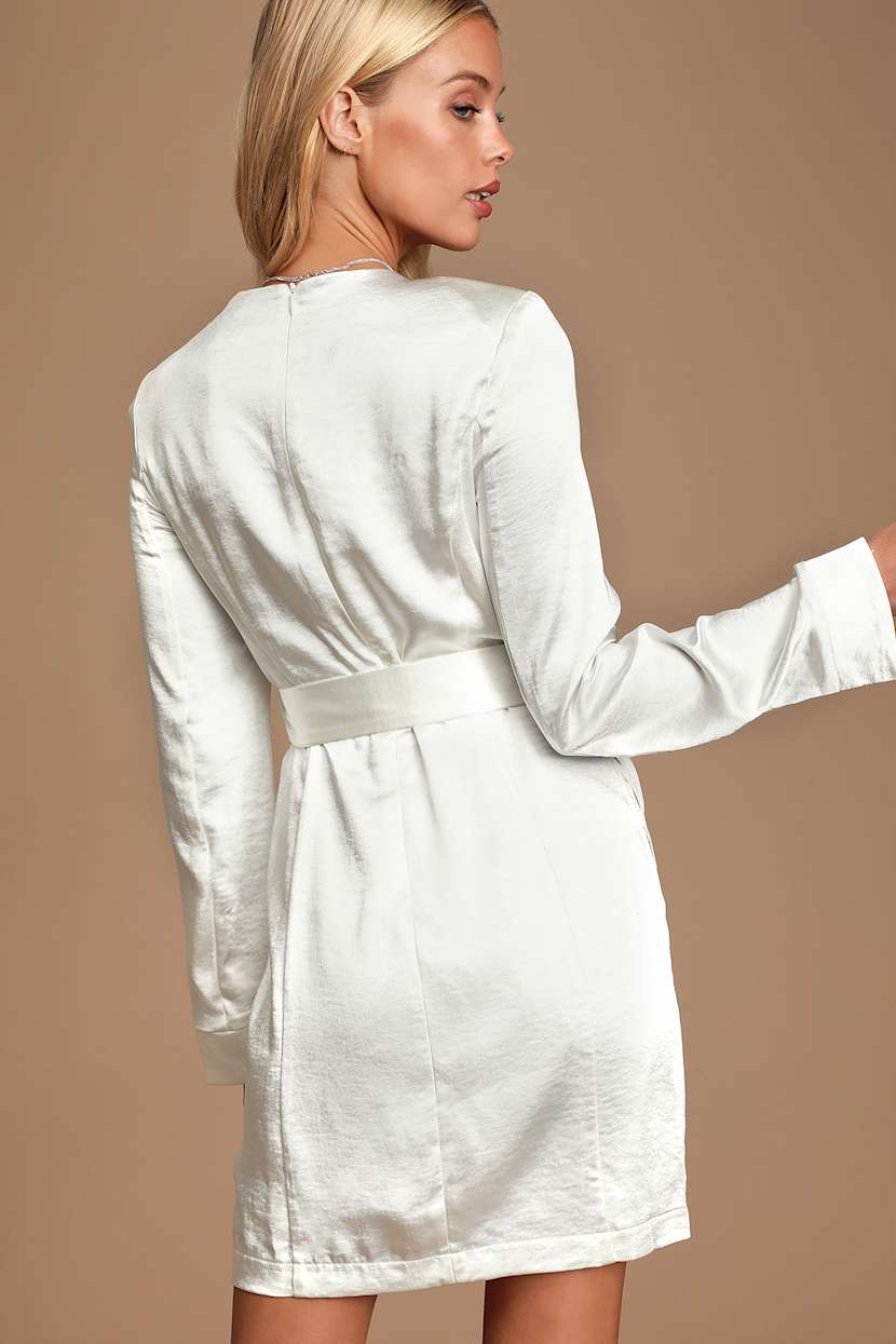 knee length dresses for ladies Montwood Mini Dress Beige