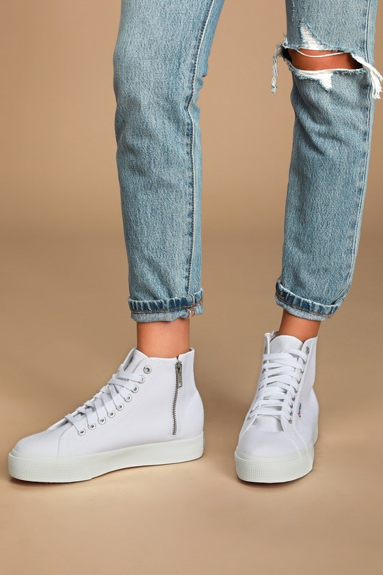 superga zipper high top