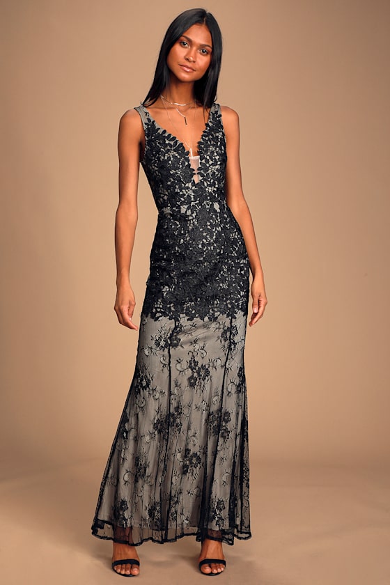 maxi dress long sleeve black Kalilah Long-Sleeve Ruched – Club L London Size:One size #sleeveless 50s Dress / Black