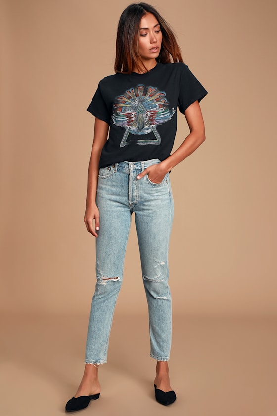 Journey Frontiers Black Graphic Tee 5
