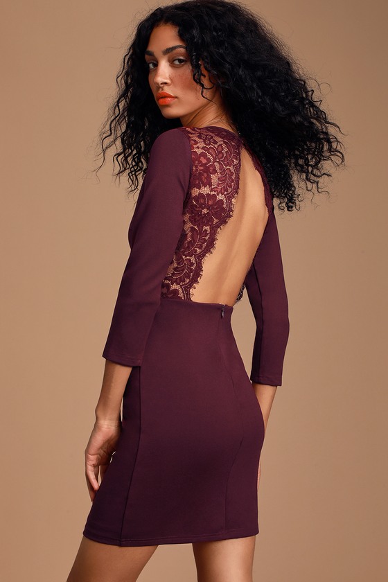 Half shop backless dress