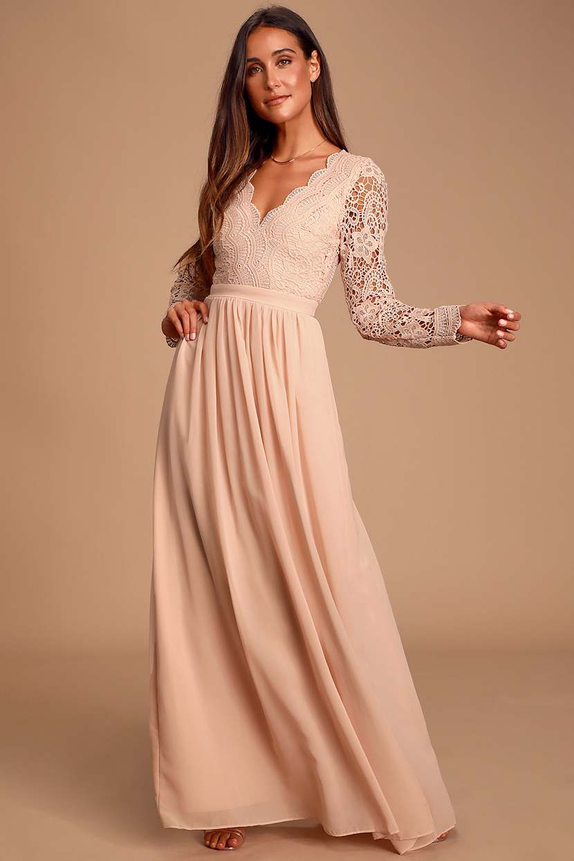 strapless open back dress Vintage 80's Pink Lace Gunne Sax Dress – therapi