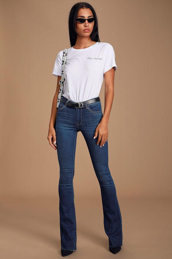 Dog Mama White Short Sleeve Tee 2