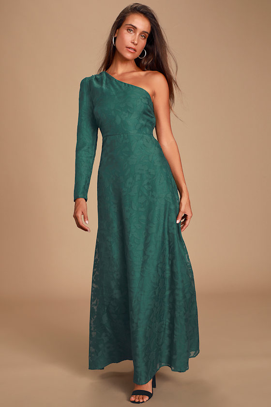 forest green holiday dress