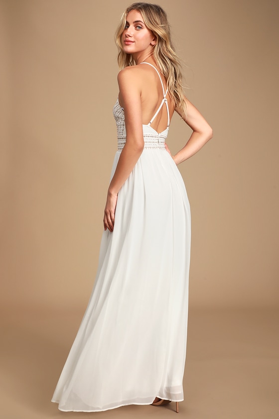 lulus beaded maxi