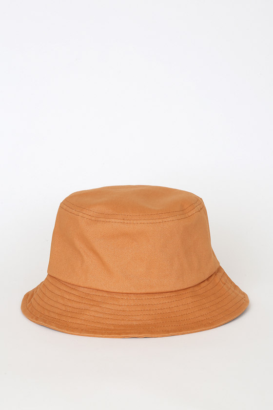 Chic Mustard Yellow hat Bucket Hat Canvas Bucket Hat