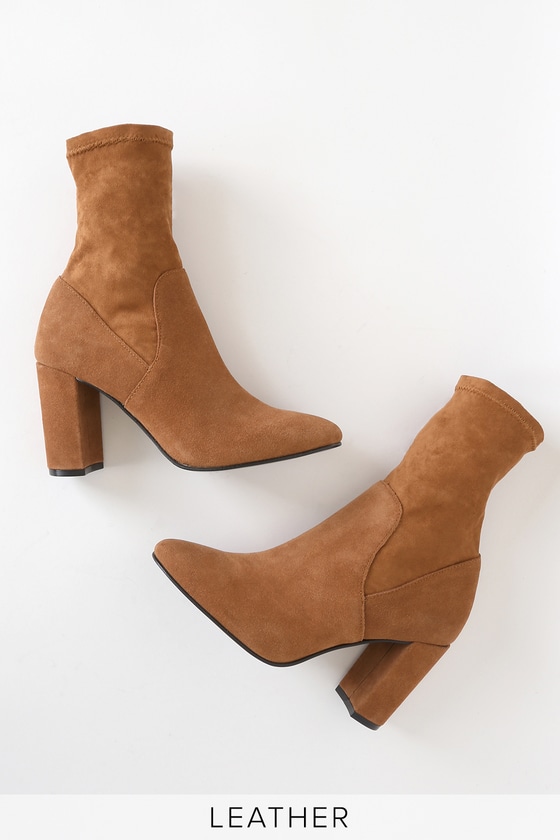 Chinese Laundry Kayla - Tan Suede Boots 