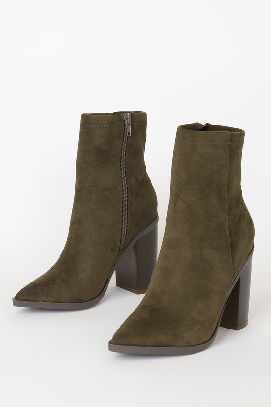 olive boots