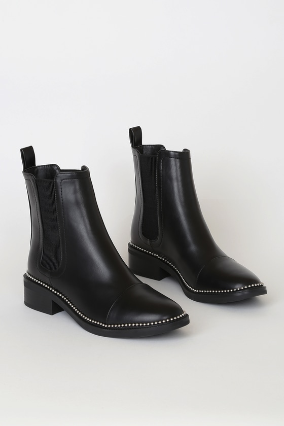 chelsea boots with studs