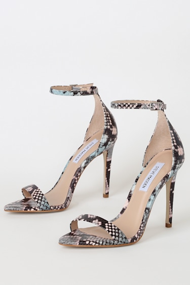 Sane Snake Ankle Strap Heels