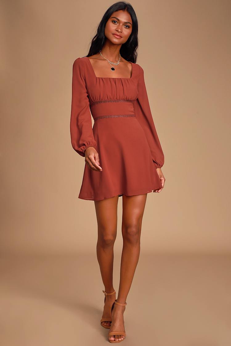 boho bridesmaid dresses long sleeve V-neck Boho Half Sleeves Burgundy Elastic Satin Bridesmaid Dresses, Lo –  ClaireBridal