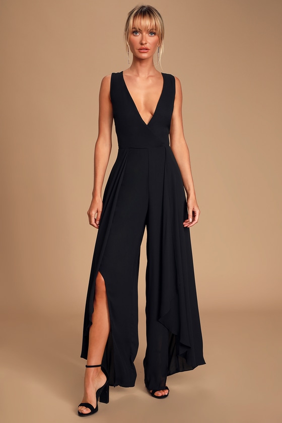 black occasion jumpsuit