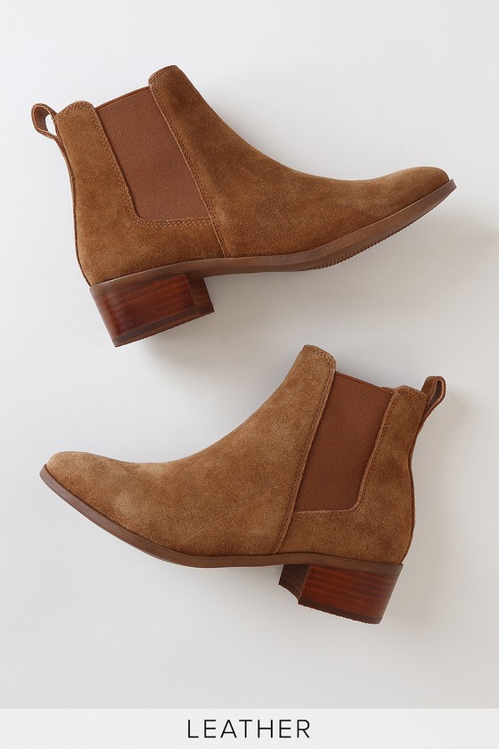 steve madden dover cognac suede