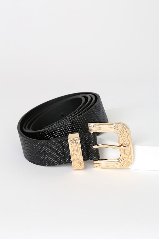 Don't Hold Back Black and Gold Belt 2