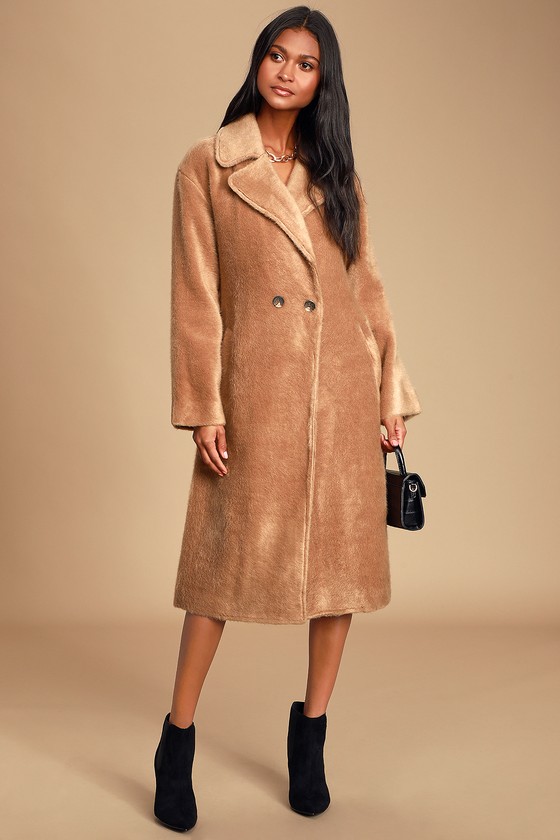 lulus camel coat