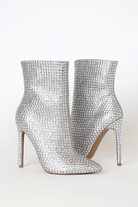 steve madden sparkle booties