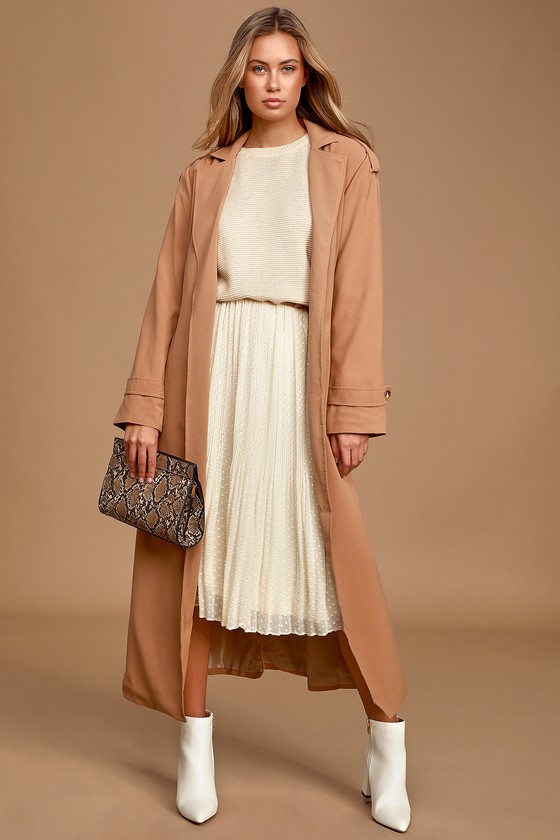 lulus camel coat