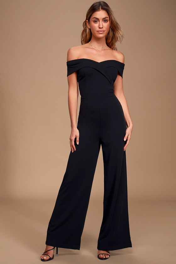 jumpsuit shoulder off