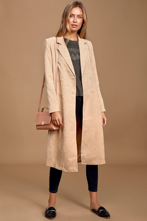 lulus camel coat