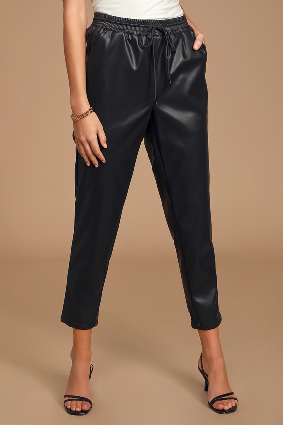 hype black joggers