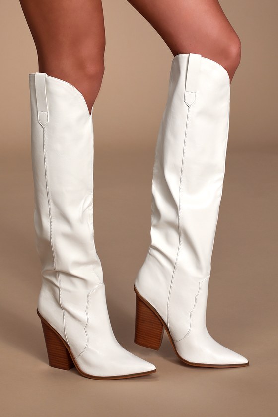 women white high boots