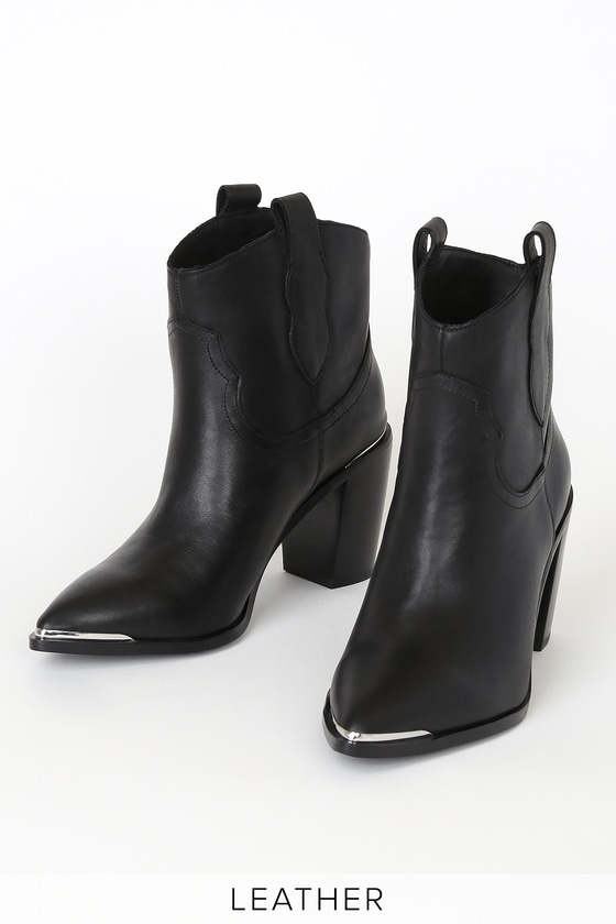 black western booties