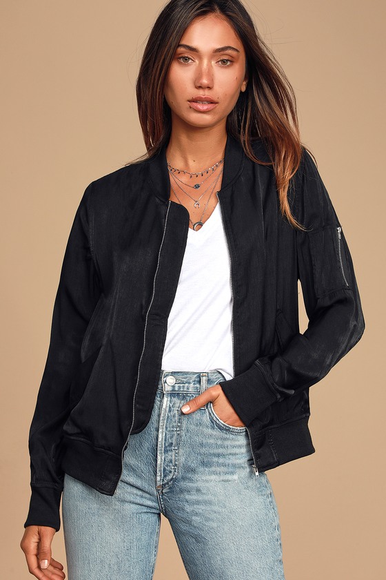 trendy black jacket