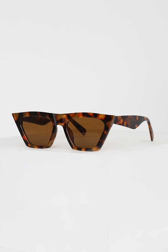 Laser Focus Tortoise Square Sunglasses 4
