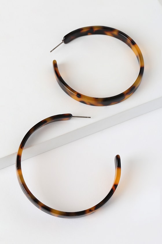 Slow and Steady Tortoise Hoop Earrings 3