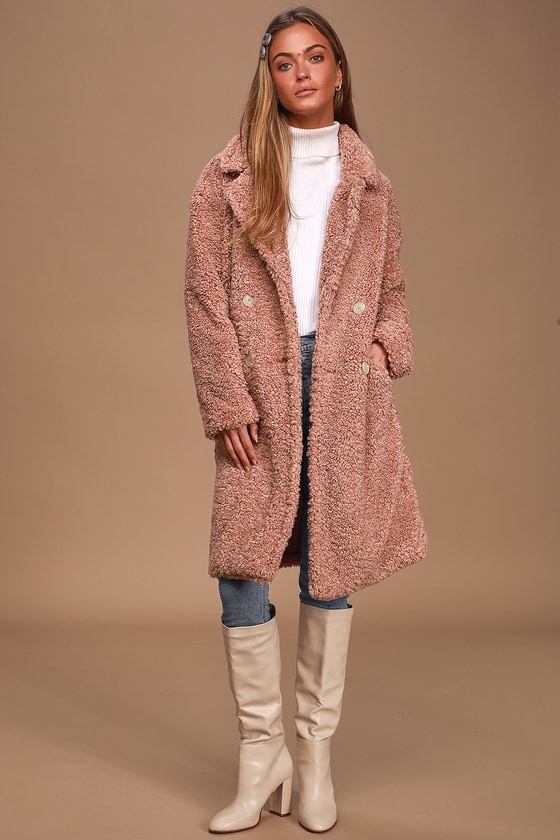 lulus teddy coat