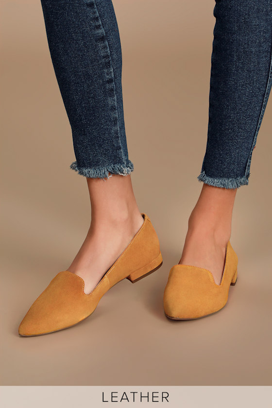 Lulus Lucah Loafers Genuine Leather Loafers Suede Loafers