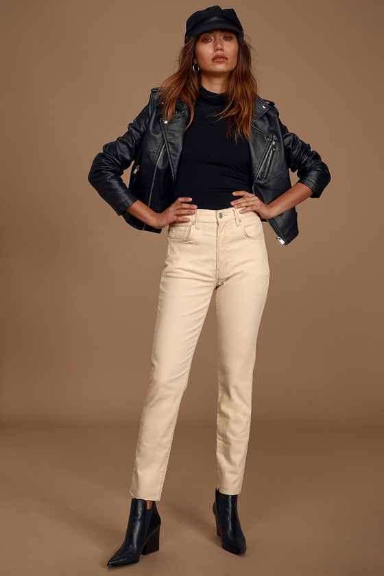 Ivory sales velvet jeans