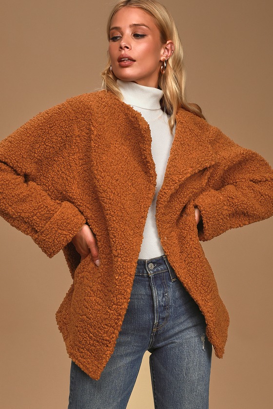 lulus teddy coat