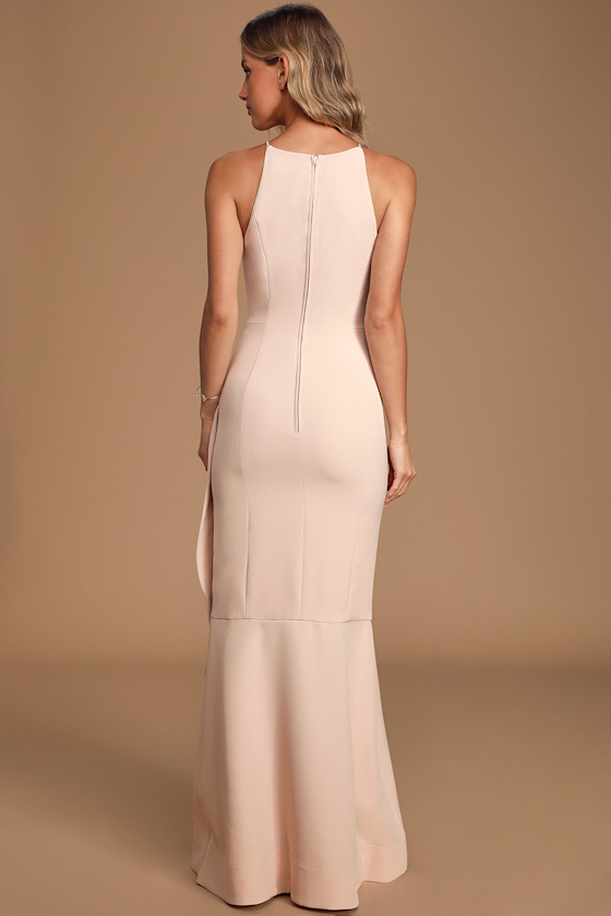No Control Blush Pink Sleeveless Maxi Dress 10